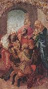 SCHAUFELEIN, Hans Leonhard The Circumcision of Christ oil painting on canvas